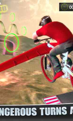 Flying Bicycle Stunts 2019: Impossible Mega Ramp 3