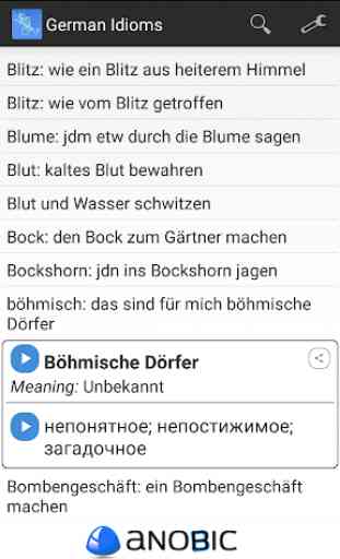German Idioms 1
