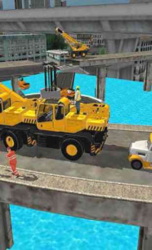 Grand Bridge Construction Simulator - Crane Driver 1