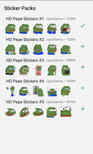 HD Pepe Meme Stickers - WAStickerApps 1