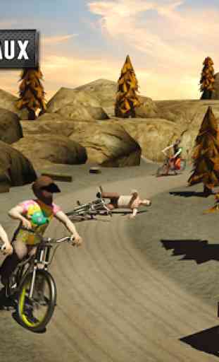 Hors route BMX Vélo Course: Cascades Avenant 3D 2