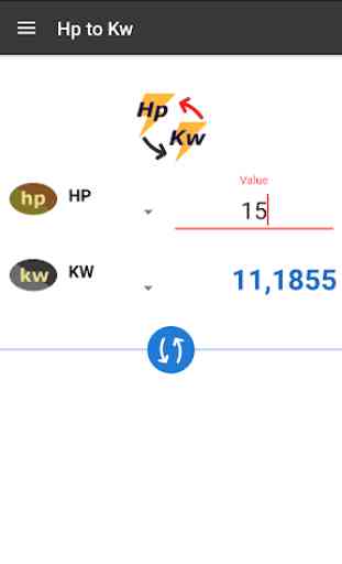 Hp to Kw Converter - Horsepower to Kilowatt 1