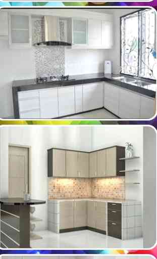 idées de design d'armoires de cuisine en aluminium 3