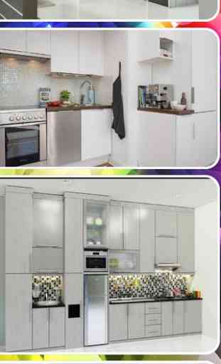 idées de design d'armoires de cuisine en aluminium 4