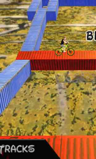 Impossible BMX Bicycle Stunts - Track Racing 3
