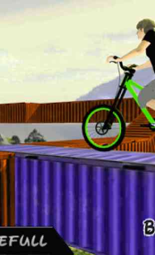 Impossible BMX Bicycle Stunts - Track Racing 4