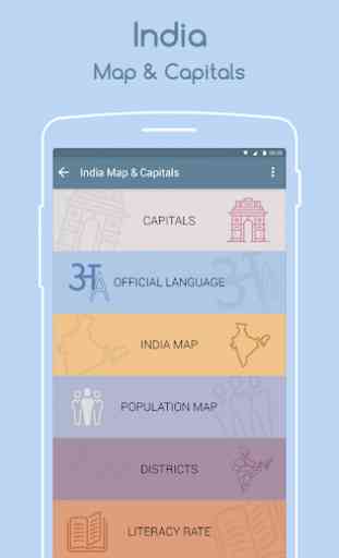 India Map & Capitals 1
