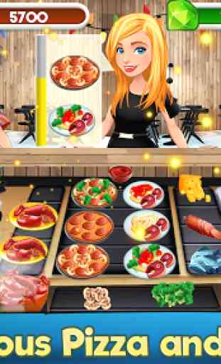 Jeux cuisine Restaurant Burger Craze Pizza Sushi 3