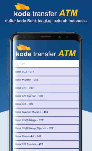 Kode Bank Transfer ATM 3