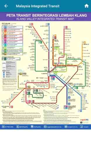Malaysia LRT, MRT, Monorail, KTM, BRT, GO KL, KLIA 3