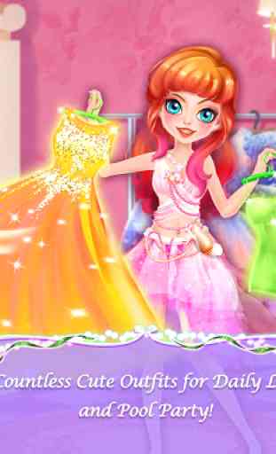 Mermaid Princess Love Story Dress Up & Salon Game 3