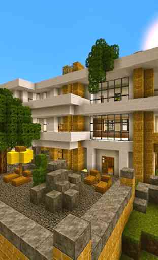 New Modern House For Minecraft - Free Offline 4