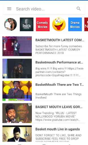 Nigerian Comedy - Basket Mouth 1