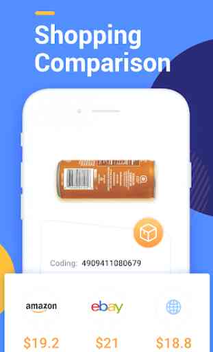 QR Code & Barcode Scanner - Price comparison, Scan 2