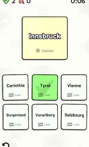 Quiz Länder d'Autriche - Cartes, Capitales, etc. 4