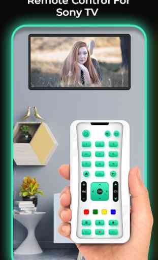 Remote Control For Sony TV 2