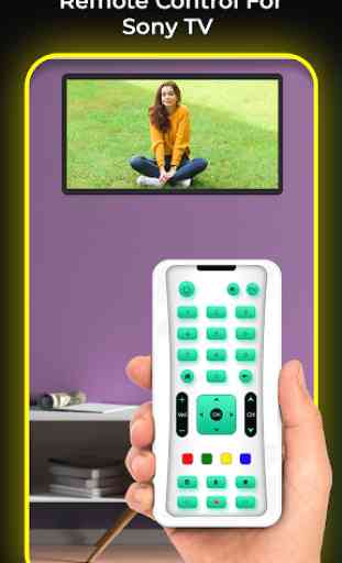 Remote Control For Sony TV 3