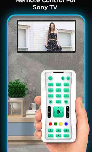 Remote Control For Sony TV 4