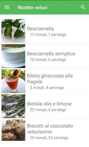 Ricette veloci di cucina gratis in italiano. 3