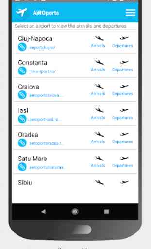 Romanian Airports - Daily Flight Times 1