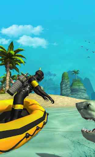 simulation de combat de requin 2