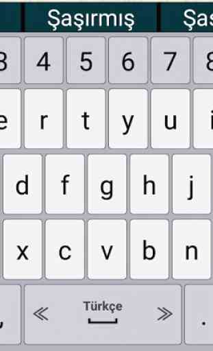 Turkish Language Pack for AppsTech Keyboards 2