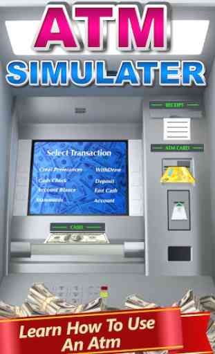 Virtual ATM Machine Simulator: Jeux d'apprentissag 1