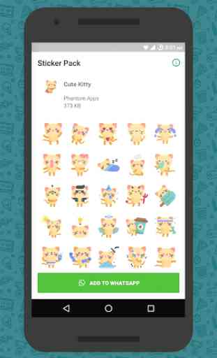 WAStickerApps Cat Stickers For WhatsApp 2