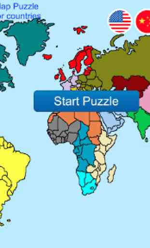 World Map Puzzle 1
