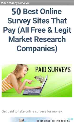 50 Survey Sites To Earn Money 1