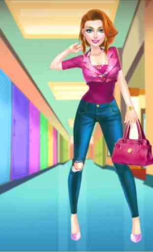 Anne College Crush - Dress up games for girls 2