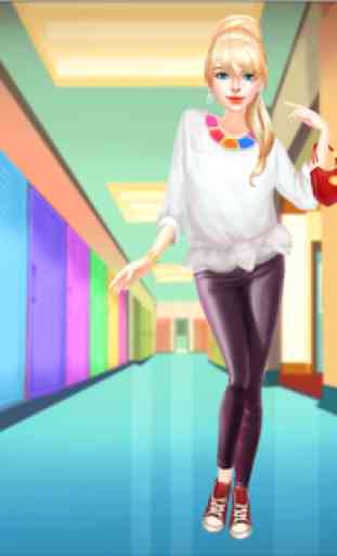 Anne College Crush - Dress up games for girls 3