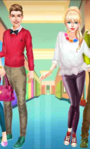 Anne College Crush - Dress up games for girls 4