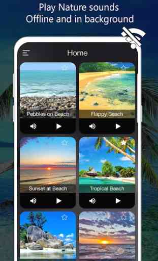 Beach Waves Sounds: Calm, Ambient, Sleep app 1
