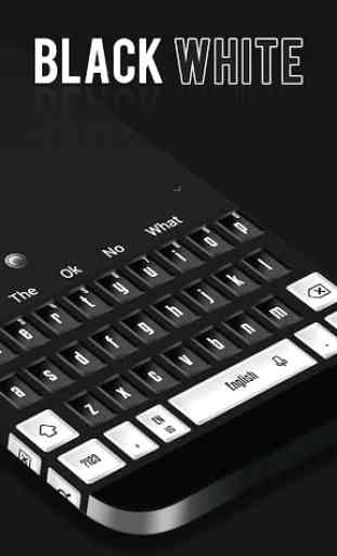 Black White Keyboard 2