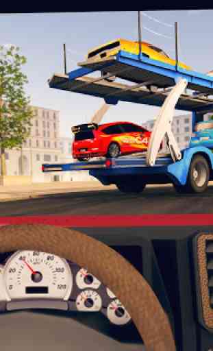 Car Transporter Truck Simulator-Carrier Truck Game 4