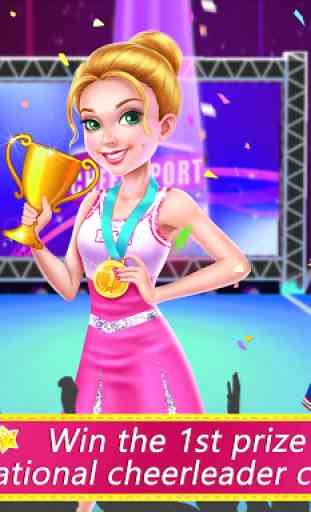 Cheerleader Champion: Gagnez de l'or ❤ Girl Dance 4