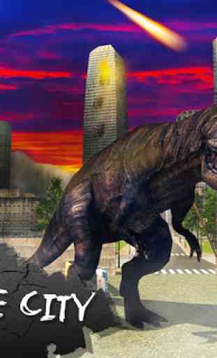 City Dino Attack: dinosaures jurassiques 1