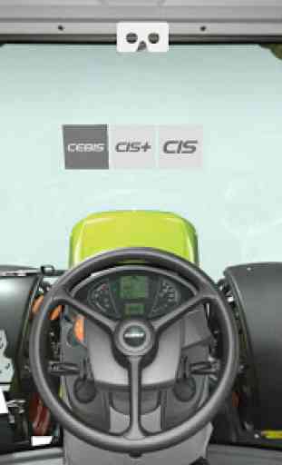 CLAAS CEBIS / CIS+ / CIS VR Cab Tour 3