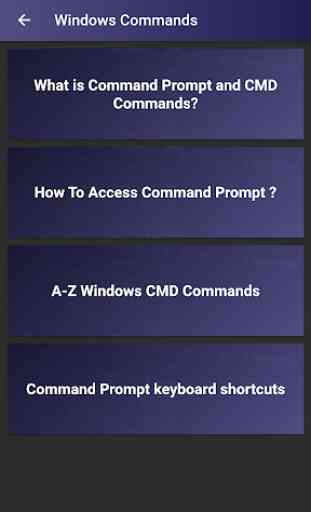CMD Command List & Terminal Best Commands 4