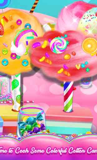 Cotton Candy Cooking & Decoration 3