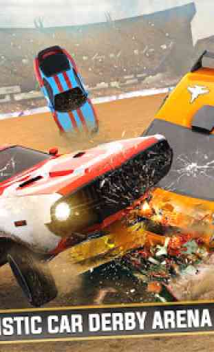 Démolition Racing Car Crash Stunts 2