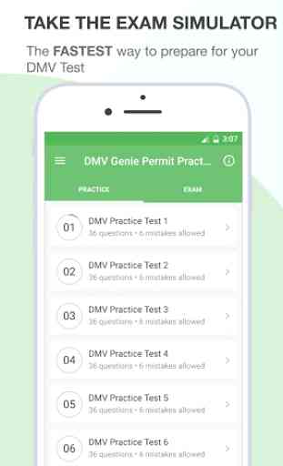 DMV Permit Test (Car, Motorcycle and CDL) 1