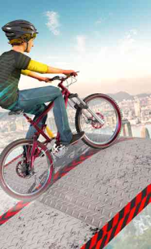 Extrême BMX Cycle Cascades Impossible Des pistes 1