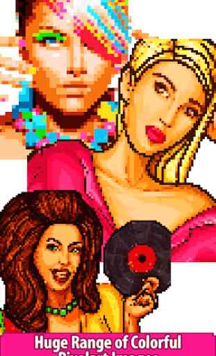 Fashion Color by Number-Pixel Art Sandbox Coloring 2