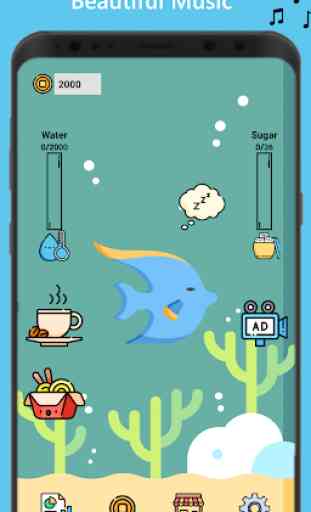 Feed the Fish - Drink Water Reminder & Track Sugar 1