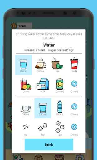 Feed the Fish - Drink Water Reminder & Track Sugar 2