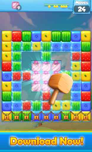 Fruit Block Blast - Cube Puzzle Legend 3