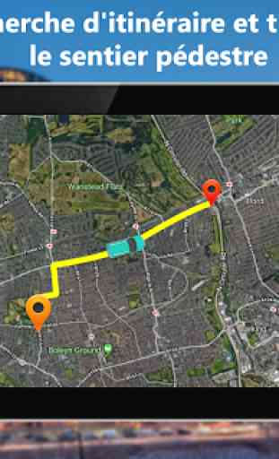 GPS Navigation vocale, Street View & Carte de la 2