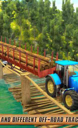 Heavy Tractor Trolley Cargo Simulator 2020 4
